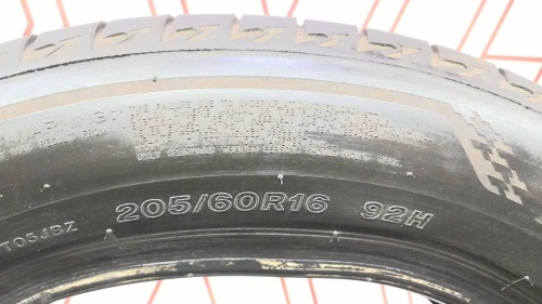 Шины Bridgestone Turanza T005 205/60 R16 -- б/у 5.5